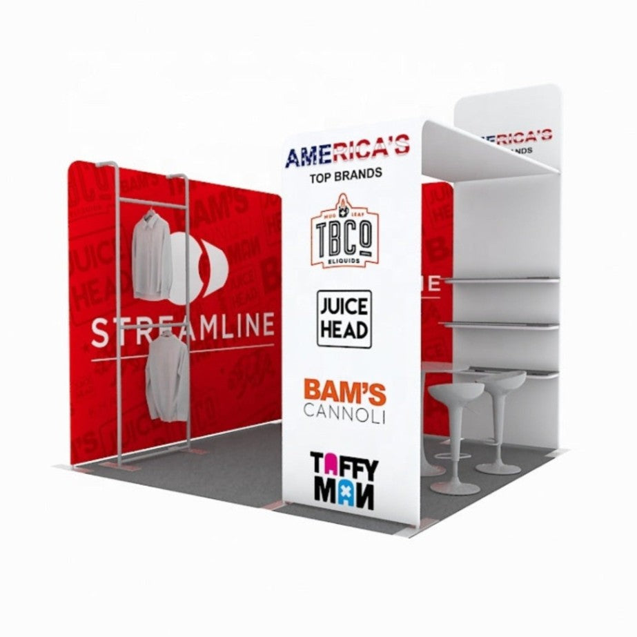 10'x10' Trade Show Booth AC-04